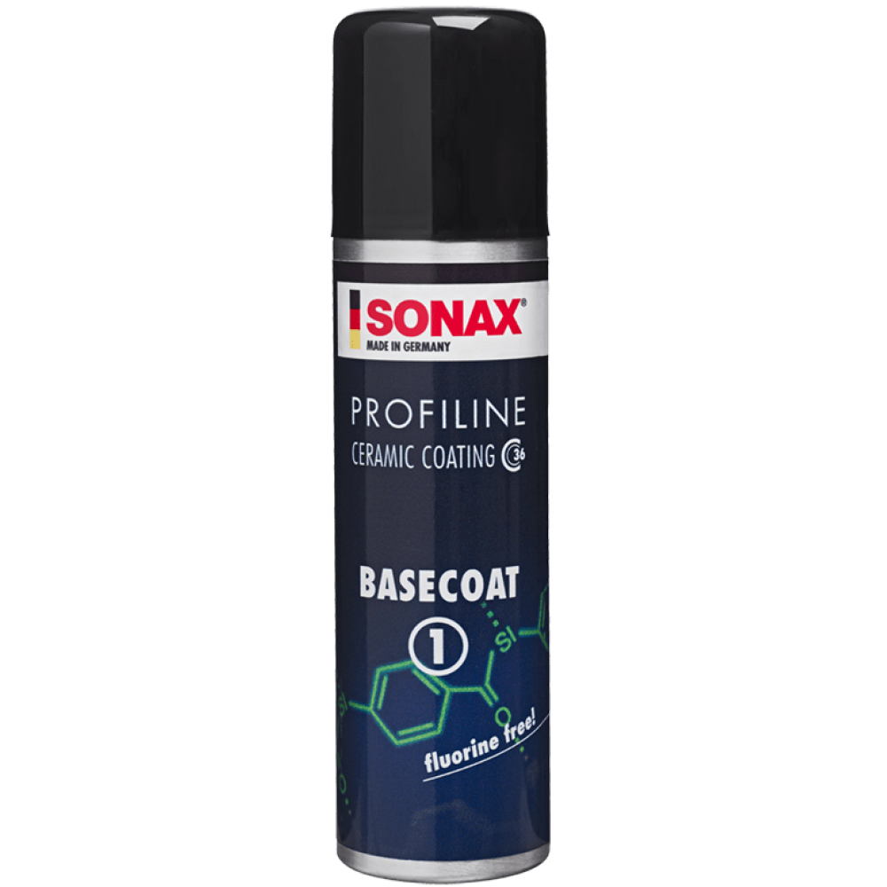 اسپری پوشش اولیه سرامیک Base Coat سوناکس مخصوص پوشش نانو سرامیک بدنه خودرو Sonax
