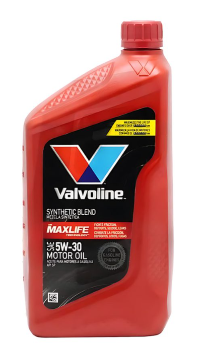 روغن موتور VALVOLINE 5W-30 MaxLife 1 Lit آمریکایی