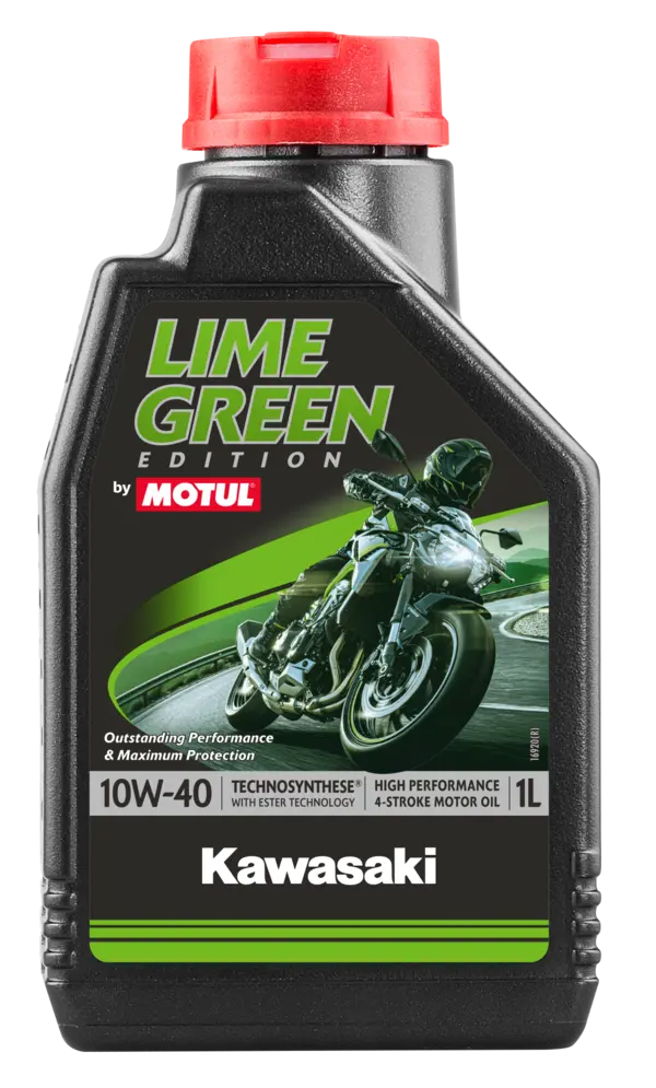 روغن موتور موتول 10W-40 4T Kawasaki Lime Green MOTUL یک لیتری اصل