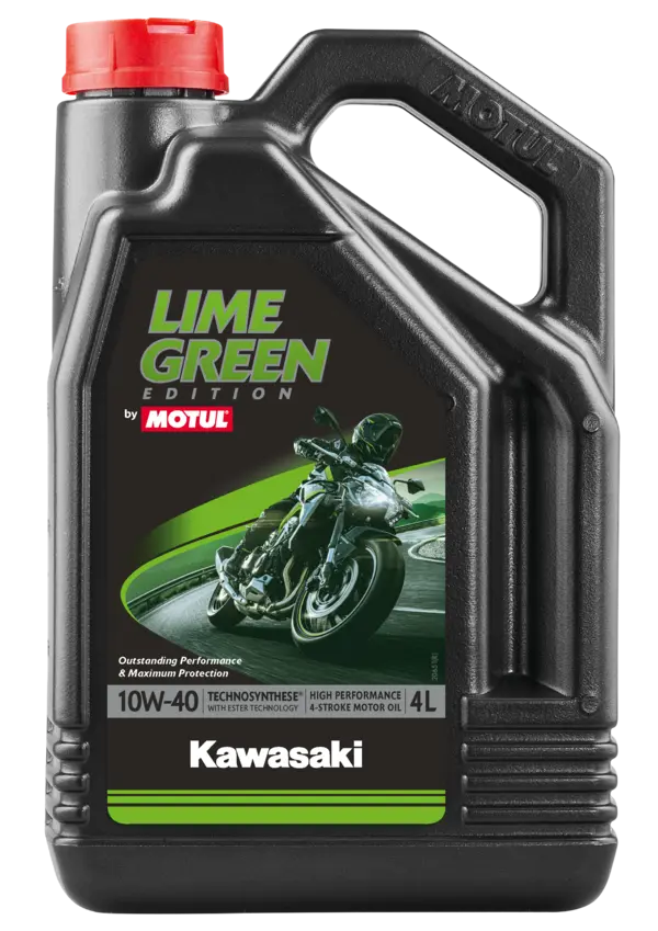 روغن موتور موتول 10W-40 4T Kawasaki Lime Green MOTUL یک لیتری اصل