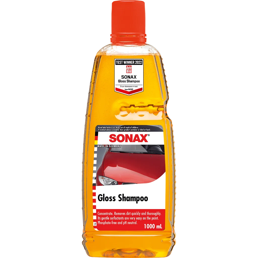 شامپو براق‌کننده خودرو سوناکس | sonax glass shampoo یک لیتری