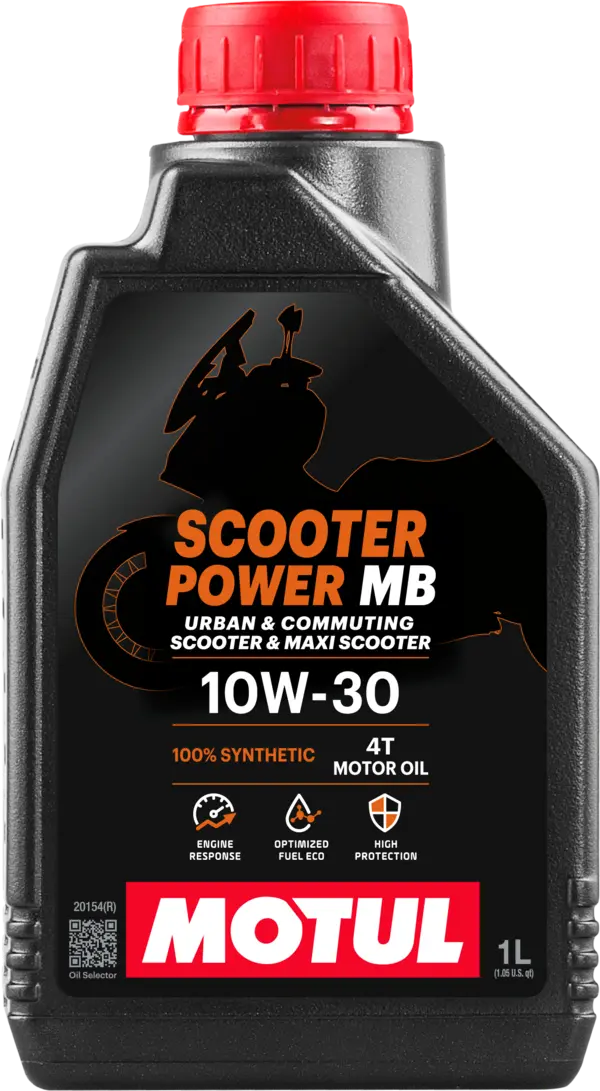 روغن موتور سیکلت موتول Motul  SCOTER POWER MB 10w30 یک لیتری اصل